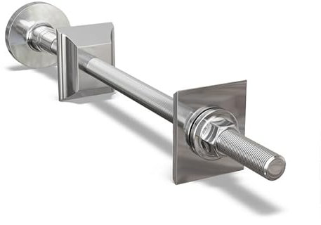 UK RADIATORS- Talus - Chrome Radiator Wall Stay - Sturdy Support Bracket for Radiators - Easy Installation - Durable and Reliable - Enhance Safety and Stability of Your Heating System