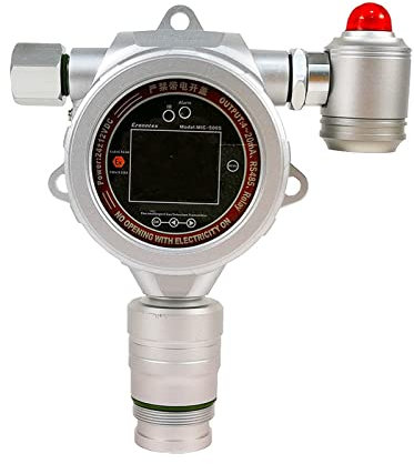 , Rivelatori Di Gas Idrogeno solforato 0-100 ppm Rilevatore a gas singolo fisso, sensore ad alta precisione, for chimica, petrolio, tubatura