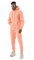 Redbridge Ensemble de jogging élégant pour homme - Sweat à capuche et pantalon de jogging de qualité supérieure - Coupe ample, Rose, XL