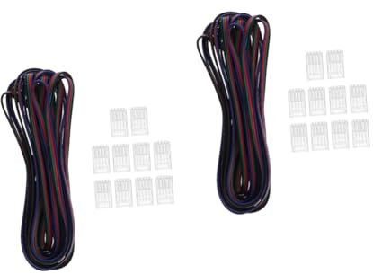 DOITOOL 20stücke Rgb Strip Lichtverbinder Wasserdichte Lötfreie Anschlüsse Für Installieren Transparent Und Flexibel