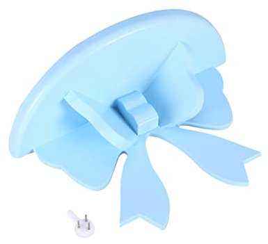 Cabilock Holz Kinder Bücherregal Lagerung Rack Halbkreis Dekorative Multi-Zweck