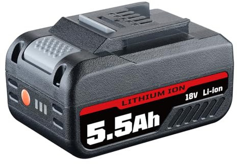 2-pack 5.0Ah 18V HSL1810 Li-ion battery for 18V Power X-Change series tools and garden machines, compatible with PXBP-600 PXBP-300 PXBAT52 PX-BAT52, with LED light