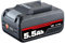2-pack 5.5Ah 18V HSL1810 Li-ion battery for 18V Power X-Change series tools and garden machines, compatible with PXBP-600 PXBP-300 PXBAT52 PX-BAT52, with LED light