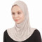 Amira Hijab Kopftuch Damen Muslimisch - Hellgrau Instant Kopftuch - Ready To Wear Schal - One Piece Amira Hijab Schal - Kopftücher Für Damen - Moderne Islamische Hidzab Kopftücher (Hellgrau)