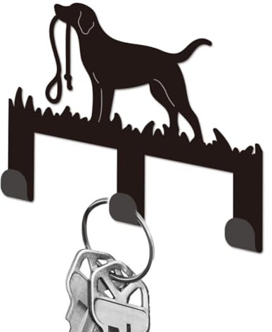 DELORIGIN Schlüsselbrett Für Die Wand Schwarze Schlüsselhaken Klein SchlüsselhängerAus Eisen Mit 3 Haken Kleine Hausschlüsselhalter Schlüsselablage Für Die Schlüsselaufbewahrung Im Eingangsbereich