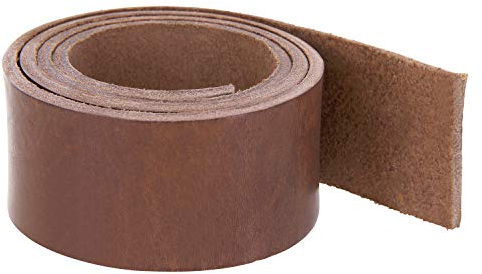 Auroris - Voll-Lederriemen - 200 x 1,5 x 0,35 cm - Cognac-braun