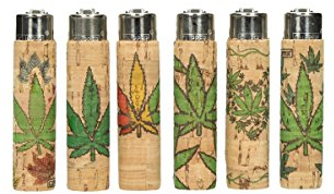 Clipper Classic Cork Cover Leafs 1 Stück Feuerzeug verschiedene Motive