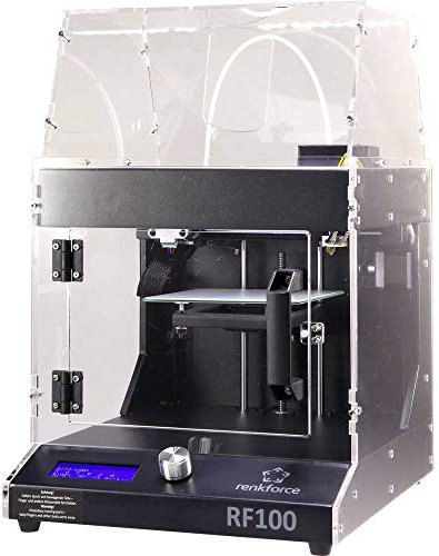 Renkforce Einhausung Passend für (3D Drucker): renkforce RF100 v2, renkforce RF100, 1528625, Acrylglas klar