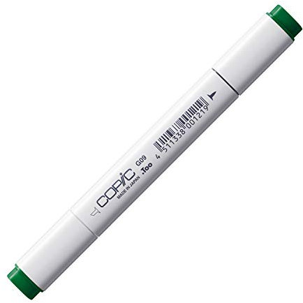 COPIC Classic Marker Typ G - 09, Veronese Green, professioneller Layoutmarker, mit einer breiten und einer feinen Spitze