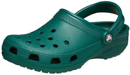 Crocs Unisex Classic Clog, Emerald, 5 US Men