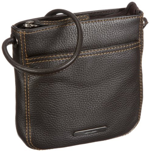 GERRY WEBER Shoulder Bag S 08/90/02243-860 Damen Schultertaschen, Braun (darkbrown 860), 16x17x4 cm (B x H x T)