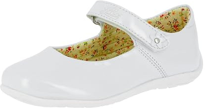 Lico Anna V Mädchen Durchgängies Plateau Ballerinas, Weiß, 30 EU