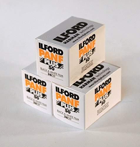 Ilford PanF 135 mm, 36 expositions 3 rouleaux