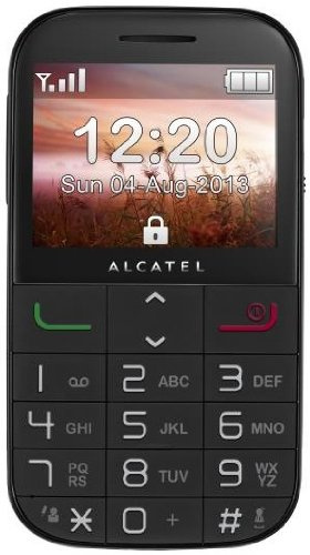 Alcatel 200X 2.4 89g Black - mobile phones (Single SIM, Alarm clock, Calculator, Calendar, Lithium, GSM, 320 x 240 pixels, TFT)