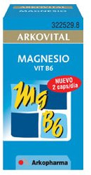 Arkopharma Arkovital Magnesio Vit B6 30 Cápsulas