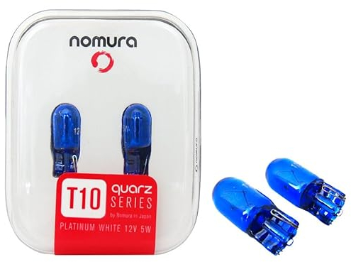 NOMURA LAMP.T10 Quarz weiß 12V 5W 2pz E13
