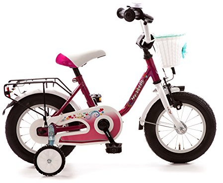 Bachtenkirch Kinderfahrrad 12,5'' My Dream Purpur-weiß