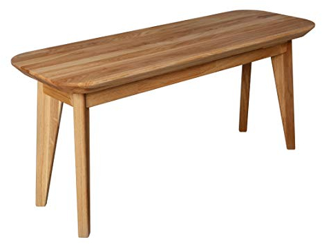 Krok Wood Sitzbank aus Massivholz (Paris Eiche 100x35x45 cm)
