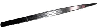 Proops 150mm Stainless Steel Tweezers, Serrated and Blunt End (S7800). Free UK Postage.