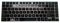 RTDPART - Tastiera per PC Portatile Toshiba Satellite P840 P845 L800 V130670BS3 V13066ABS3US USA retroilluminata Nera con Cornice Grigia