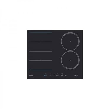 Piano cottura induzione 4 fuochi da 60 cm Nero