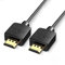 FOINNEX Cable HDMI 4K, 2M Ultrafino HDMI Cable HDMI 1.4 Alta Velocidad Ultra HD, Cordón HDMI 4K@30Hz 3D Ethernet ARC HDR, Flexible HDMI Cable para PS3,PS4,Xbox,TV Stick,PC,Laptop a HDTV,Monitor