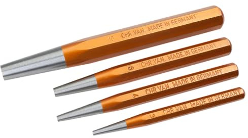 Dönges Durchtreiber, DIN 6458, Länge 120 mm, Ø 12 mm, Ø Spitze 6 mm (Durchschläger)