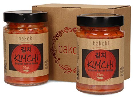 Bakoki® Premium KIMCHI Hot Originales koreanisches Rezept (2 x 300g)