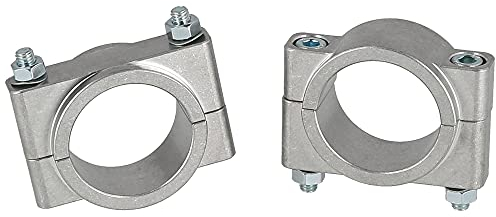 Set: CNC Klemmstücke für Schutzblech, Aluminium eloxiert - für Simson S50,