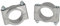 Set: CNC Klemmstücke für Schutzblech mit Schrauben - für Simson S50, S51, S70, SR50, SR80