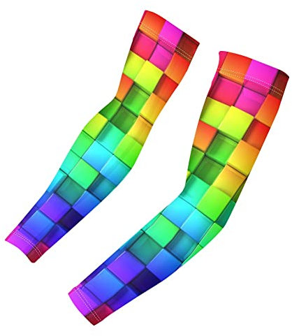 Jeiento 3D Printing Gaming Sleeve for PC Gamers,Gaming Arm Sleeve for E-Sports, Gaming Compression Sleeve for Arm,Multi