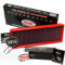 B&S Kit Filtro Aria Sportivo Aspirazione Rigenerabile Lavabile FB444/01 con Profumatore Interni