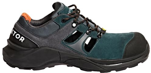 ABEBA 5015847 Road Damen/Herren Sandale, Schwarz, 47 Größe