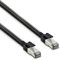 Metronic Câble Ethernet 5M, RJ45 Cat 8 Haut Débit, Nylon Tressé S/FTP Double Blindage, Câble Internet Compatible CPL, Répéteur, Box, Modem, TV, PC, Console de Jeux, Domotique, Switch