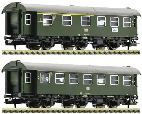 Fleischmann 809911 N - Set di 2 carrelli di conversione 1/2, classe DB 1/2