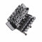 E-Gitarren-Tremolo-Brückensystem, Gitarren-Tremolo-Brückensystem, Metall-Vibrato-Brücke für Floyd Rose Style Ersatz (Schwarz)
