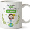 MUGFFINS Tazas Personalizadas para HIJA - En Español - Eres Mejor del Mundo - 11 oz / 330 ml - Regalo personalizable original y divertido