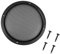 Motoforti Black Plastic 8 Mesh Grill Cover Car Speaker Subwoofer Protector Long-lasting