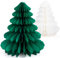 Kiiwah 6 Alberi di Natale di Carta, Decorazioni Natalizie Riutilizzabili di Alta, Decorazioni per la Tavola di Natale per Albero di Natale/Decorazione da Parete per Capodanno