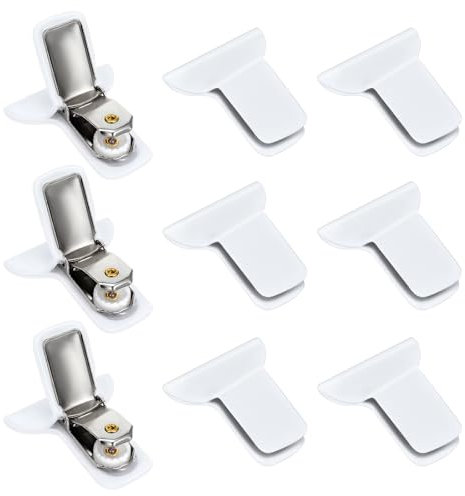 Tyqour 8 Stück Bettdeckenhalter Gepolsterte Bettdecken Clips Duvet Clips Bettdecke Klammern Bettlaken Befestigungsclip Verhindern das Verrutschen der Bettdecke Bettzubehör