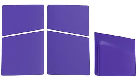 LYEAA Replacement Faceplate for PS5 Slim Disc/Digital Console Anti-Scratch Protective Shell case