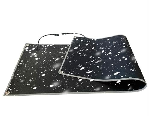 Beheizte Schneeschmelzmatten Schneeschmelzmatten Für Gehwege Rutschfeste Beheizte Gummimatte Beheizte Außen-Fußmatte Beheizte Außenmatten Elektrische Schneeschmelzmatten(25.4x152.4cm/10x60in)