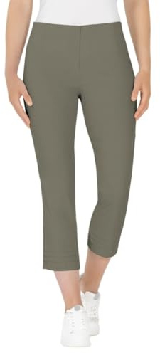 Stehmann, Ina15-602 Schlupfhose in besonders Leichter Sommer-Qualität Größe 34, Farbe vetiver