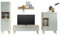 Furn.Design Wohnwand in Pistazie matt und Scandi Eiche Wohnkombination skandinavisch 4-teilig 343 x 197 cm, Isgard