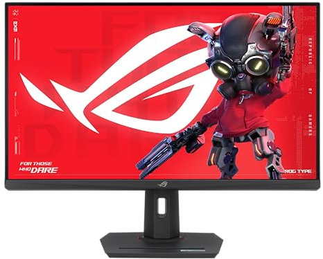 ASUS ROG Strix XG32UCG 4K Gaming Monitor (32 Zoll, 3840 x 2160, 0,3ms Reaktionszeit, Fast IPS, 4K 160 Hz/FHD 320 Hz, HDR, Aura Sync, Extreme Low Motion Blur Sync, USB-C, DisplayPort, HDMI)