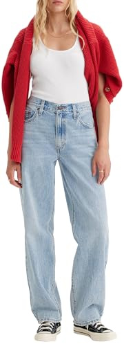 Levi's Damen Baggy Dad Jeans, Fan Flare, 28W / 30L