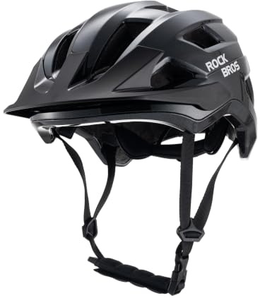 ROCKBROS Kids Bike Helmet with Removable Visor, Magnetic Taillight Mount | Adjustable, Lightweight, Multi-Sport Kids Helmet, Children Protective Gear for Cycling, Skating, Scooter, 54-58cm