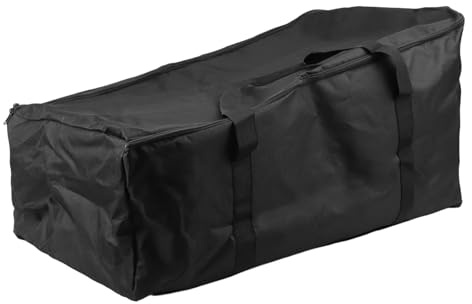 Wodsty Oxford Fabric Trolley Bag, Foldable Sliding Wheelbarrows, Waterproof & Storage Cover with Simple, Clean Design, 70 x 45 x 43 x 40 x 36 cm
