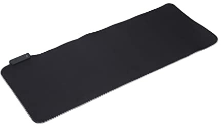 EIMSOAH 800 X 300 X 4 Mm RGB-Gaming-Mauspad, USB-Schnittstelle, rutschfest, Großes Gaming-Mauspad, Verschleißfestigkeit für Schnelle Reaktion, für Gamer, 1 RGB