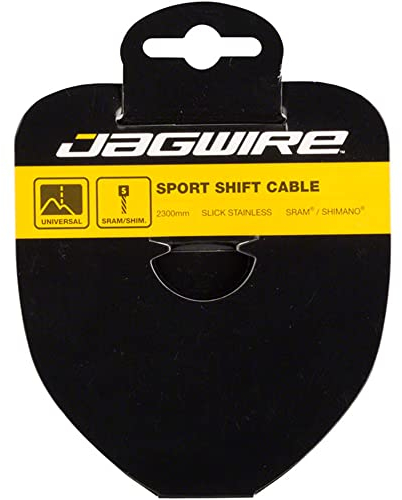 Jagwire Shift/Gear Cable - Sport Slick Stainless - 1.1X3100mm - SRAM/Shimano, Silver